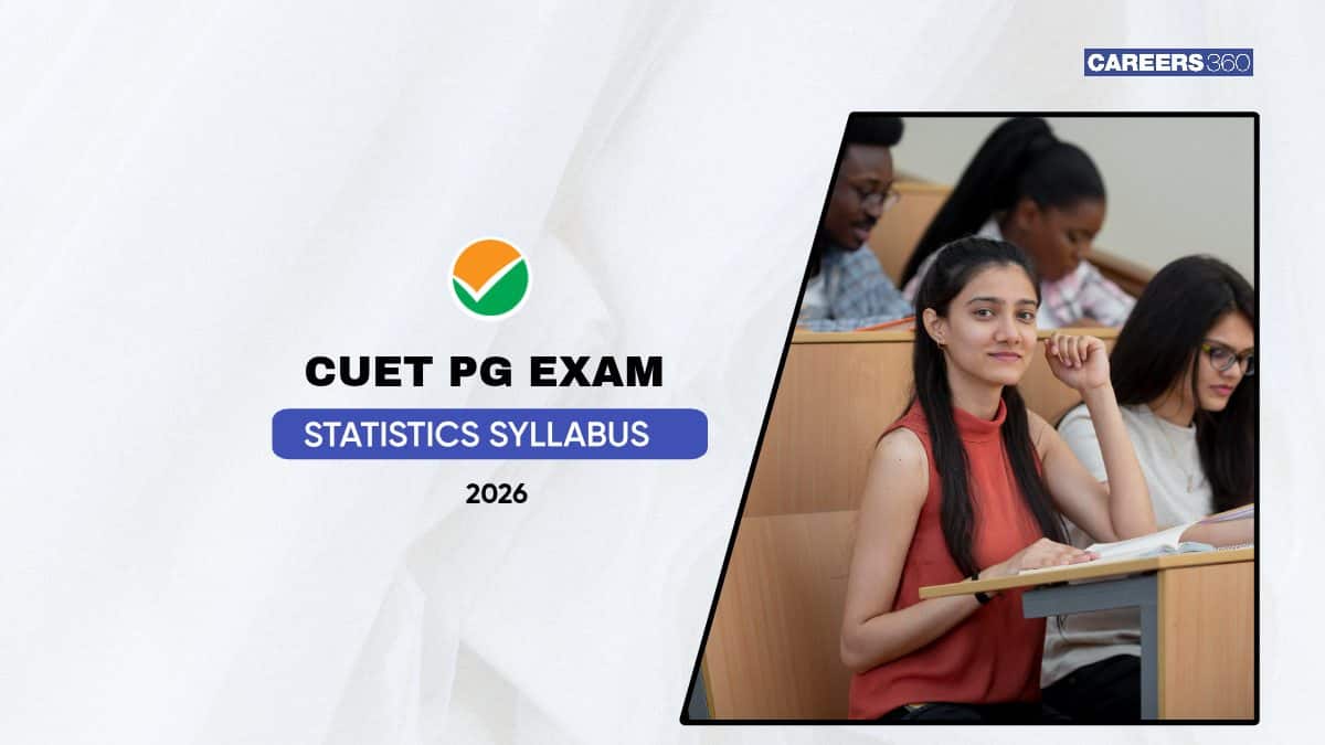CUET PG Statistics Syllabus 2026 (Out): Check Topic-wise Syllabus